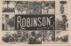 ZY 131-(92) ROBINSON - CARTE MULTIVUES  - 2 SCANS - Le Plessis Robinson
