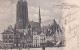 ZY 144- MALINES - LA CATHEDRALE ST ROMBAUT AVEC UNE PARTIE DE LA GRAND'PLACE - Mechelen