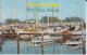 Fort Pierce, Florida USA Boat Basin Dock Sailing Boat, Fishing Boat, Cabin Cruiser Animation  2 Sc - Otros & Sin Clasificación