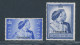1948 Tangier - Stanley Gibbons N. 225/26 - MNH** - Otros & Sin Clasificación
