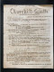 Tract Presse Clandestine Résistance Belge WWII WW2 'Churchill-Gazette' Printed On Both Sides - Documents