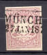 BAYERN - BAVARIE (GERMANY) 1867 - MICHEL 18 YVERT Nº 21 (12K)  USED - SIGNE 130€ - Afgestempeld