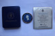 ROYAL SILVER JUBILEE WEDGEWOOD MEDALLION LIMITED EDITION 56mm QEII HALLMARKED STERLING  - Familias Reales