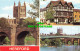 R578201 Hereford. Cathedral And Old Bridge. Cathedral And River Wye. E. T. W. De - Monde