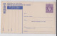 British Prisoner Of War Post King George Prepaid Gb Mint Postcard Entier Service Des Prisonniers De Guerre Chine China - Material Postal