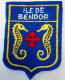 ECUSSON  BLASON TISSU  ILE DE BENDOR VAR (83) - Stoffabzeichen