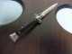 Delcampe - Frank Beltrame -italian Stiletto- 23cm - Impugnatura Di Corno Di Bufalo Scuro - Modello FB 23/58B - 5 - Knives/Swords