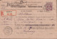 1900 Schweiz, Einzugsmandat R-Steckborn, Zum:CH 64B,Mi:CH 57y, Ziffer-Marke, - Cartas & Documentos