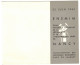 54 - CARTE D'INVITATION 1960 : ENSMIM ÉCOLE NATIONALE SUPÉRIEURE DE LA MÉTALLURTGIE ET DE L'INDUSTRIE DES MINES DE NANCY - Zonder Classificatie