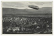 MW14135x/ Zeppelin über Weil A. Rh. AK Seltenes Strähle Luftbild 30er Jahre  - Sonstige & Ohne Zuordnung