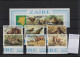 Kongo Kinshasa Michel Cat.No. Mnh/** 838/845 A/B - Unused Stamps