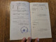 Delcampe - 1949 Netherlands Passport Passeport Reisepass Issued In Rotterdam To Travel To AMG Germany - Historische Documenten