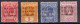 Straits 1922 MBE O/p SG242-5 Mint - Straits Settlements