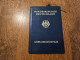 1973 Germany Diplomatic Passport Passeport Diplomatique Diplomatenpass Issued In Bonn - Travel To Egypt Lebanon - Historical Documents