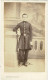 Photo CDV - Très Jeune Homme En Tenue Militaire - Phot. Manichon, Place Des Marchés à Reims - 1864 - Oud (voor 1900)