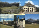 11891003 Samedan Mit Berninagruppe Kirche San Peter Dorfpartie Chesa Planta Sege - Autres & Non Classés