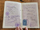 Delcampe - 1928 Austria Passport Passeport Reisepass Issued In Wien With Travel To Olympiade Berlin & Yugoslavia Hungary Czech... - Historical Documents