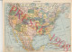 2 Vues 1908 Carte Géographique Etats-Unis - Autres & Non Classés