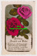 R579062 Birthday Thoughts And Wishes. Roses. Windsor Series. RP. 1935 - World
