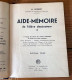 Aide-mémoire De L'élève Dessinateur Par M. Norbert (1962) - Knutselen / Techniek