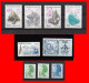 Série De 9 Timbres  France Neuf**  1986  N° Y&T 2422 à 2425 ; 2428 à 2432 Dont Série Minéraux - Unused Stamps