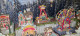 Delcampe - ENORME MODULE ANIMES DE MAISONS DE VILLES , DE NOEL , FETE FORAINE AVEC TRAIN - Other & Unclassified