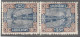 SARRE - N°56c ** (1921) 25p Brun Et Bleu - Tête-bêche - - Unused Stamps