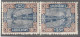 SARRE - N°56c ** (1921) 25p Brun Et Bleu - Tête-bêche - - Nuevos