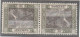 SARRE - N°57d * (1921) 30p Olive Et Brun  - Tête-bêche - - Nuevos