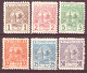 Marocco Postes Cherifiennes 1913 Y.T.9/14 */MH VF/F - Postes Locales & Chérifiennes