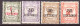 Marocco 1909 Segnatasse Y.T.6/9 */MH VF/F - Impuestos
