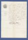 PAPIER TIMBRE  - 2EME REPUBLIQUE  - VOIR FILIGRANE PERIODE MONARCHIQUE 1847 - QUITTANCE - ARDECHE - Brieven En Documenten