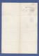 PAPIER TIMBRE  - 2EME REPUBLIQUE  - VOIR FILIGRANE PERIODE MONARCHIQUE 1847 - QUITTANCE - ARDECHE - Brieven En Documenten