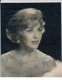 Autographe (13x16,5cm) De Elisabeth Manet, Actrice - Très Bon état - Other & Unclassified