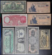 NORTH & SOUTH AMERICA BANKNOTE LOT USA,CANADA,MEXICO,ARGENTINA / LOTE 8 BILLETES AMERICA *COMPRAS MULTIPLES CONSULTAR - Mixed Lots