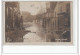 PARIS - INONDATIONS 1910 - CARTE PHOTO - Rue Gros - Très Bon état - Überschwemmung 1910