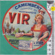 C1249 FROMAGE CAMEMBERT VIR  MARTIN  VIRE CALVADOS  45 % - Käse