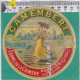 C1250 FROMAGE CAMEMBERT CHAUVEL ROCQUES CALVADOS FERME DE LA CHIMERE SEMEUSE   - Fromage