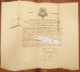 ● Charles Fortuné De MAZENOD Document 1835 En Latin établi à Marseille Massiliae Né Aix En Provence Sceau Lettre Mariage - Personajes Historicos