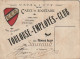AA+ 37-(31) CARTE DE SOCIETAIRE ( 1911/1912 ) -  TOULOUSE EMPLOYES CLUB - FOOTBALL , CYCLISME , ATHLETISME - Mitgliedskarten