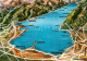 73650033 Lago Di Garda Panoramakarte Lago Di Garda - Other & Unclassified