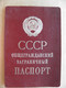 General Foreign Passport Ussr Lithuania 1988 Woman Many Cancels - Historical Documents