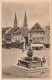 AA+ 90-(67) OBERNAI - PLACE DU MARCHE ET FONTAINE STE ODILE - ANIMATION - COMMERCES - Obernai