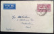 "BERHAMPUR …1937" India 7 1/2 As On 6a Air Mail Postal Stationery Envelope To Beckenham Kent GB (Odisha Cover - 1911-35 Koning George V