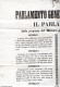 1848  MANIFESTO PARLAMENTO GENERALE DI SICILIA - Posters