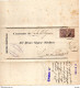 1908   LETTERA CON ANNULLO  SALA  BOLOGNESE - Marcophilie