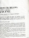 1844 MANIFESTO MILANO  TARIFFE SPEDIZIONI POSTALI FRA GLI STATI AUSTRIACI ED IL REGNO - Afiches