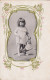 AA+ 126- " A DADA " - ENFANT AVEC  CHEVAL DE BOIS ET FOUET - DECOR  ART NOUVEAU - CARTE PUB. CHICOREE VOELCKER , BAYON  - Portretten