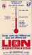 AA+ 127- CARTE DES MILLESIMES ET TEMPERATURES DU SERVICE DES VINS OFFERT PAR SUPERMARCHE LION - Other & Unclassified