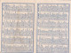 AA+ 127- MINI CALENDRIER PARFUM " SOIR DE PARIS " , BOURJOIS 1968 - PARFUMERIE DROGUERIE GARES , PRAYSSAC ( 46 ) - Small : 1961-70